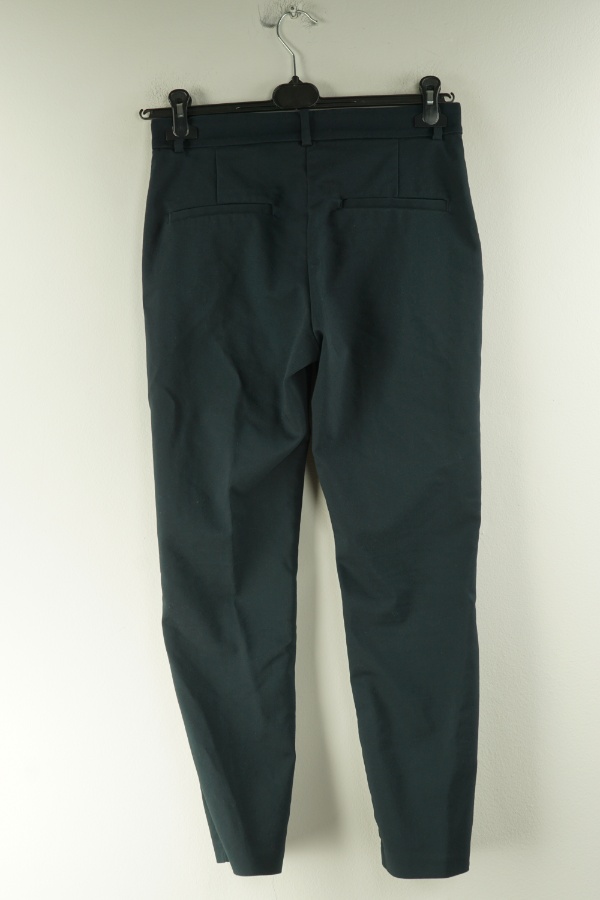 Spodnie granatowe materiałowe, H&M - H&M zdjęcie 2