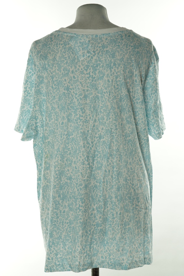 Koszulka biało-niebieska w ciapki - PRIMARK zdjęcie 2