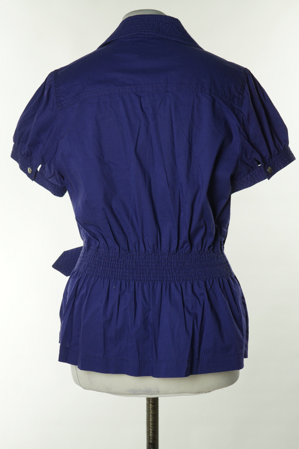 Koszula fioletowa z klamrą - EXPRESS DESIGN STUDIO zdjęcie 2