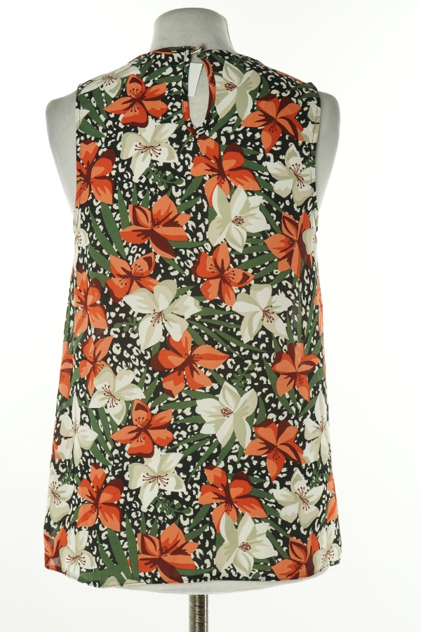 Bluzka w czerwono-białe kwiatki, PRIMARK - PRIMARK zdjęcie 2