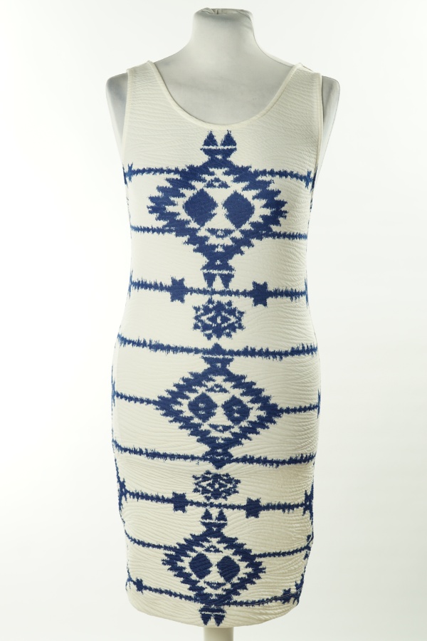 Sukienka bialo-niebieska, H&M - H&M zdjęcie 1