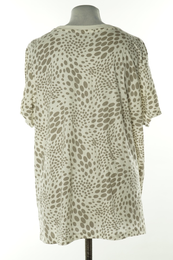 Koszulka biała w szare ciapki - PRIMARK zdjęcie 2