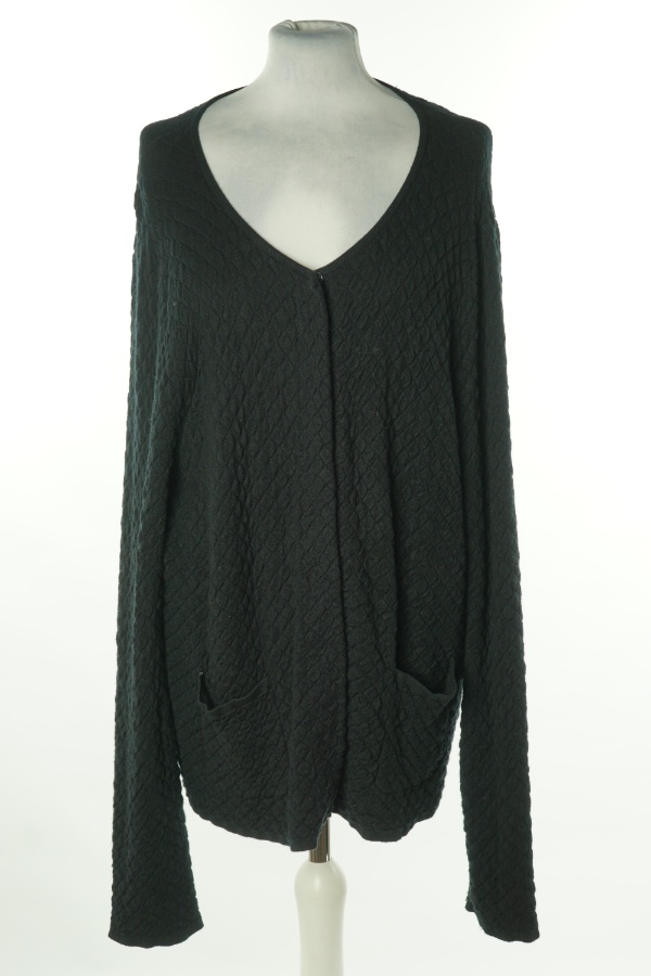 Kardigan czarny w romby - INDISKA zdjęcie 1