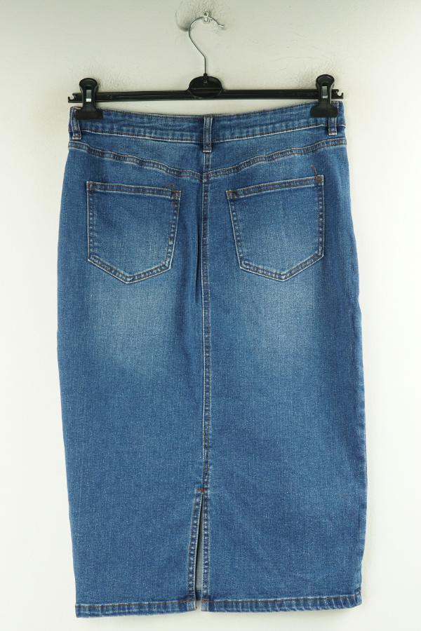 Spódnica niebieska jeansowa - NEXT zdjęcie 2