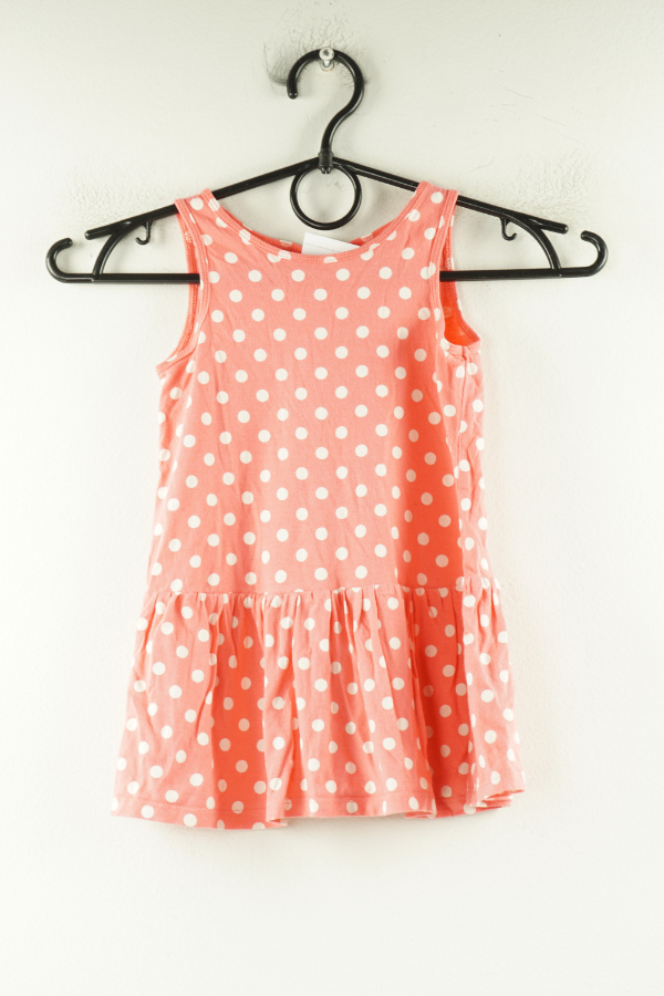 Sukienka różowa w białe groszki H&M - H&M zdjęcie 1