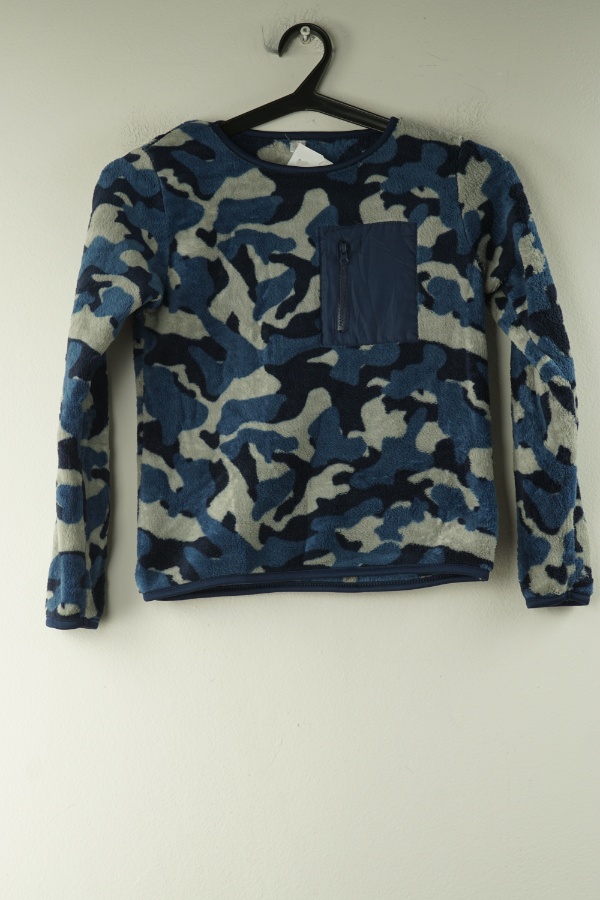 Bluza szaro-niebieska moro - ZEEMAN zdjęcie 1