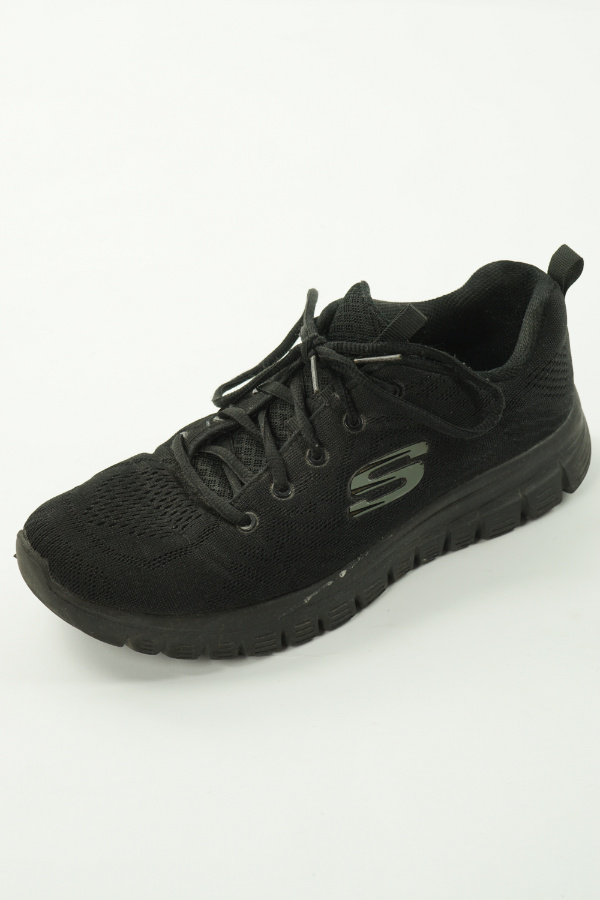 Buty czarne sportowe Skechers - SKECHERS zdjęcie 1