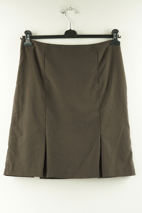 Spódnica brązowa z rozcięciami H&M - H&M zdjęcie 2