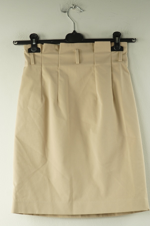 Spódnica beżowa materiałowa, H&M - H&M zdjęcie 2
