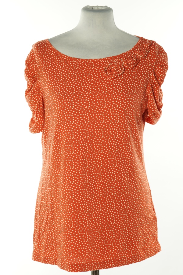 Koszulka pomarańczowa w białe kropki - RJR. JOHN ROCHA zdjęcie 1