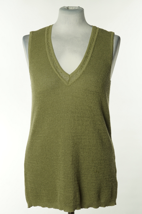 Kamizelka zielona sweterkowa - SOYACONCEPT zdjęcie 1