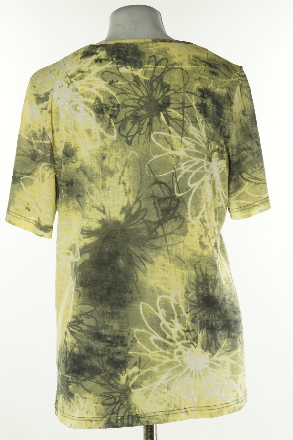 Bluzka szaro-żółta - TIGI zdjęcie 2