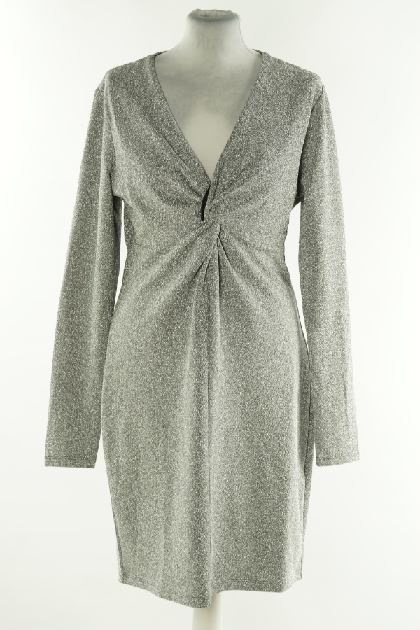 Sukienka srebrna błyszcząca, H&M - H&M zdjęcie 1