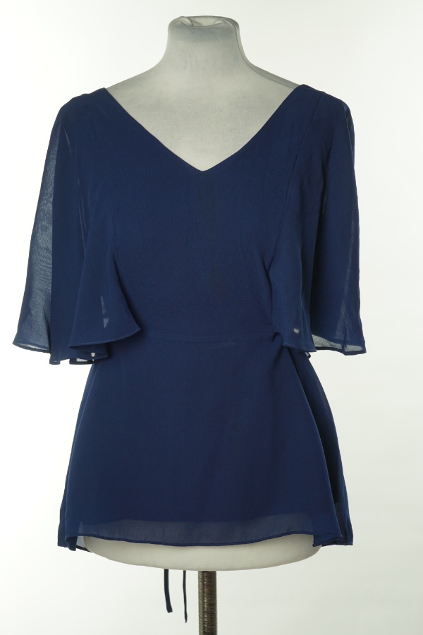 Bluzka granatowa z cienkim paskiem - GALLERY zdjęcie 1