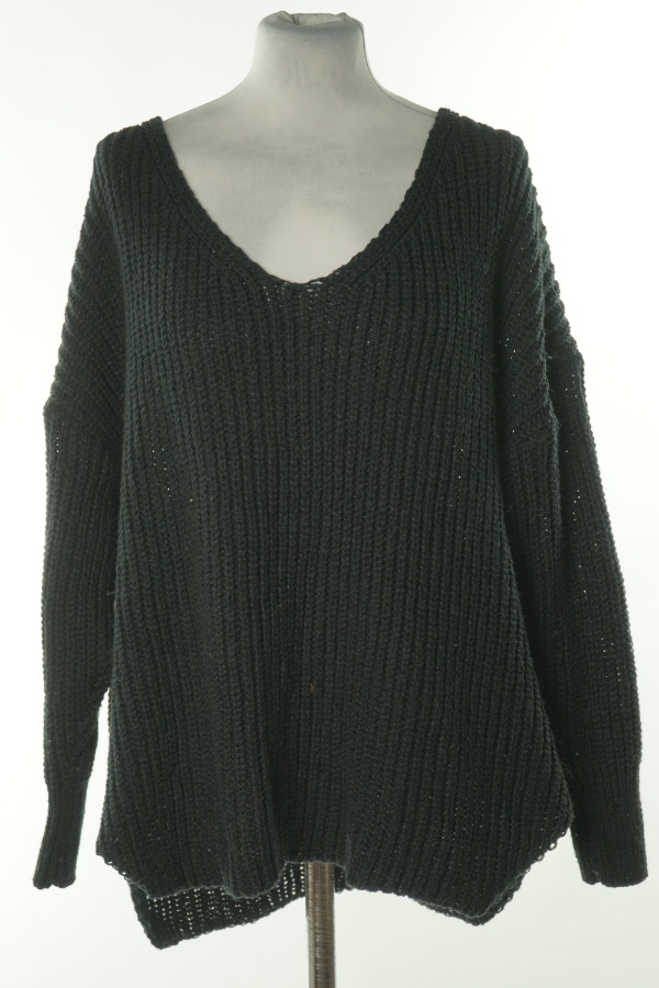 Sweter czarny - BRAK METKI Z NAZWĄ PRODUCENTA zdjęcie 1