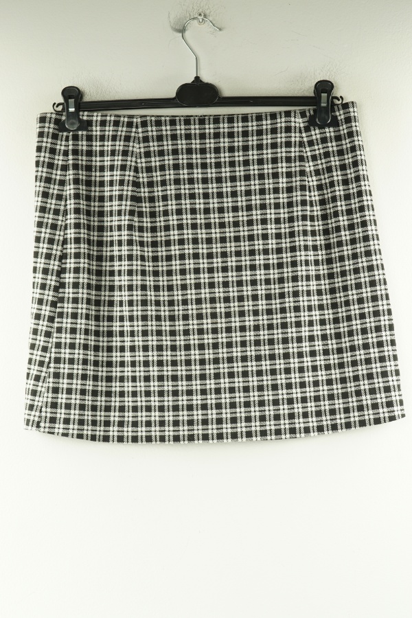 Spódnica czarno-biała w kratkę - H&M zdjęcie 2