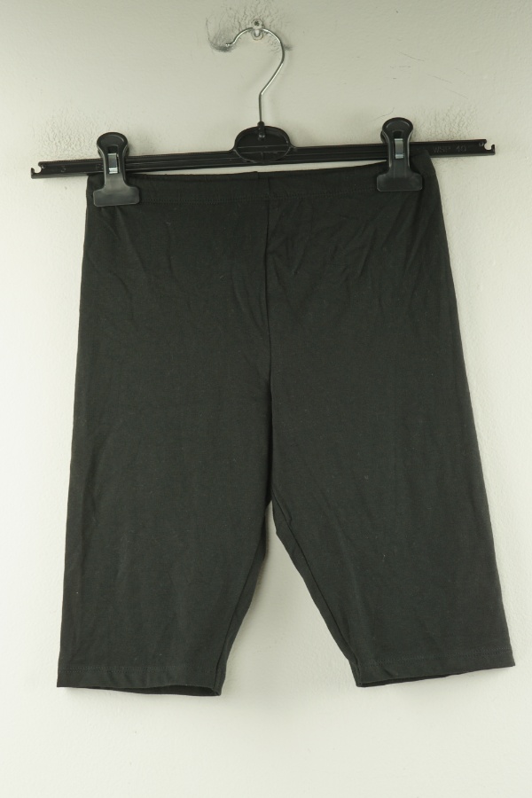 Krótkie spodenki czarne bawełniane H&M - H&M zdjęcie 1