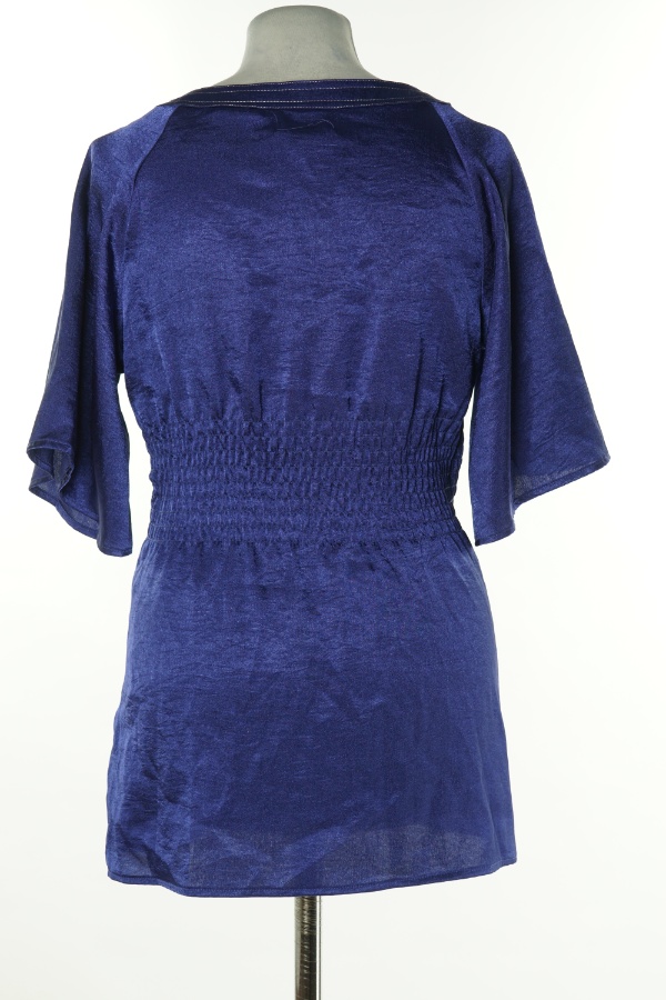 Bluzka fioletowa a'la satyna - VILA zdjęcie 2