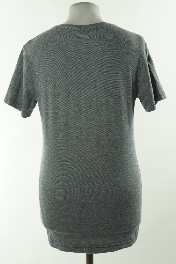 Koszulka granatowa melanż - H&M zdjęcie 2