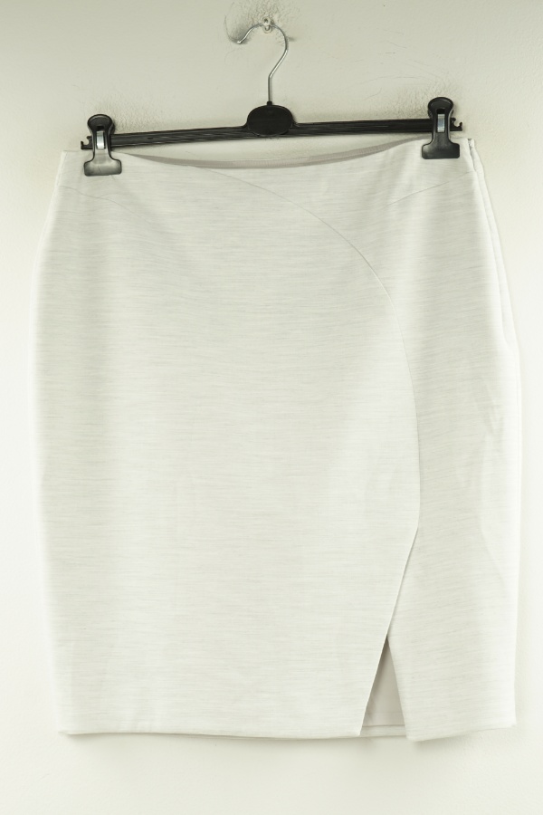 Spódnica materiałowa szara - L.K.BENNETT zdjęcie 1