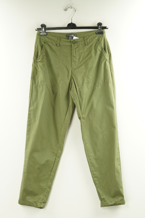 Spodnie zielone jeansowe - PRIMARK zdjęcie 1