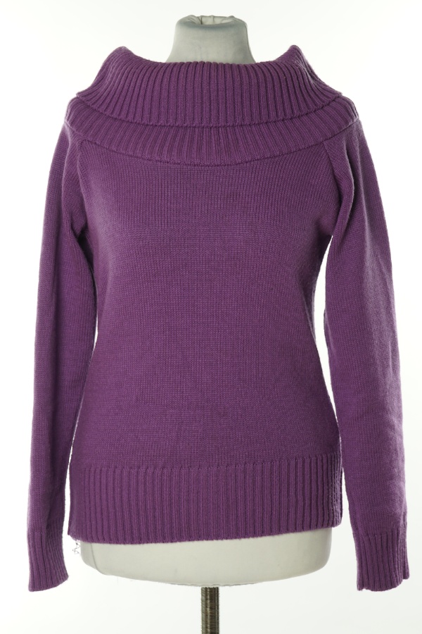 Sweter fioletowy - BACK GROUND zdjęcie 1