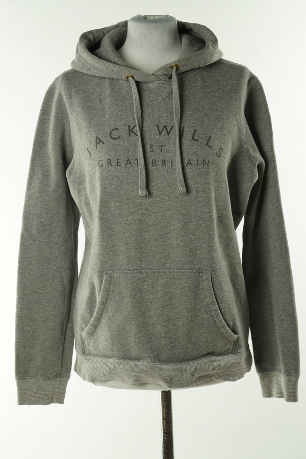 Bluza szara z napisami - JACK WILLS zdjęcie 1