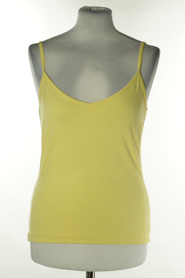 Koszulka żółta na cienkich ramiączkach - DUNNES STORES zdjęcie 1