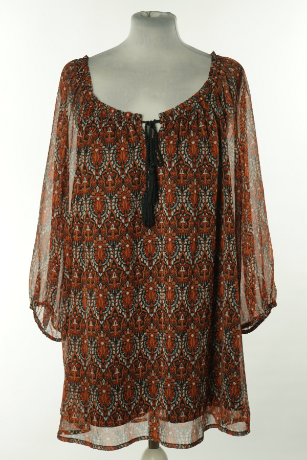 Bluzka w ceglaste wzorki - ISOLDE zdjęcie 1