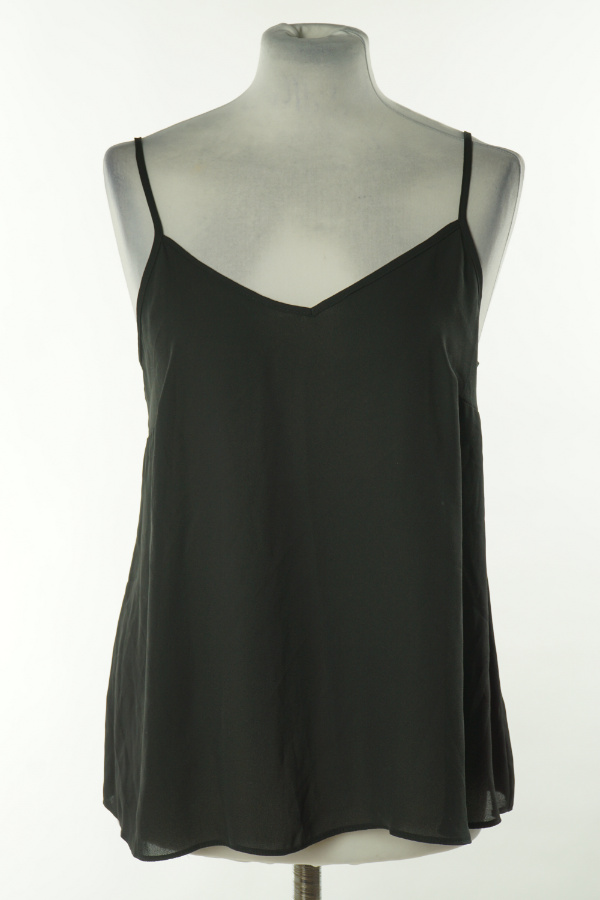 Bluzka czarna na cienkich ramiączkach - PRIMARK zdjęcie 1