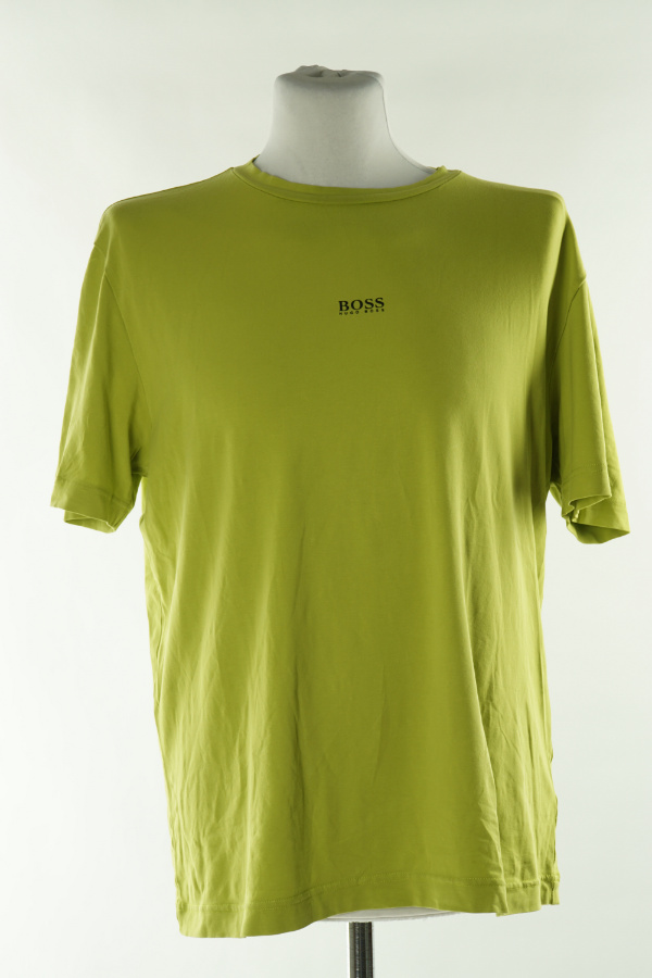 Koszulka zielona Hugo Boss - HUGO BOSS zdjęcie 1