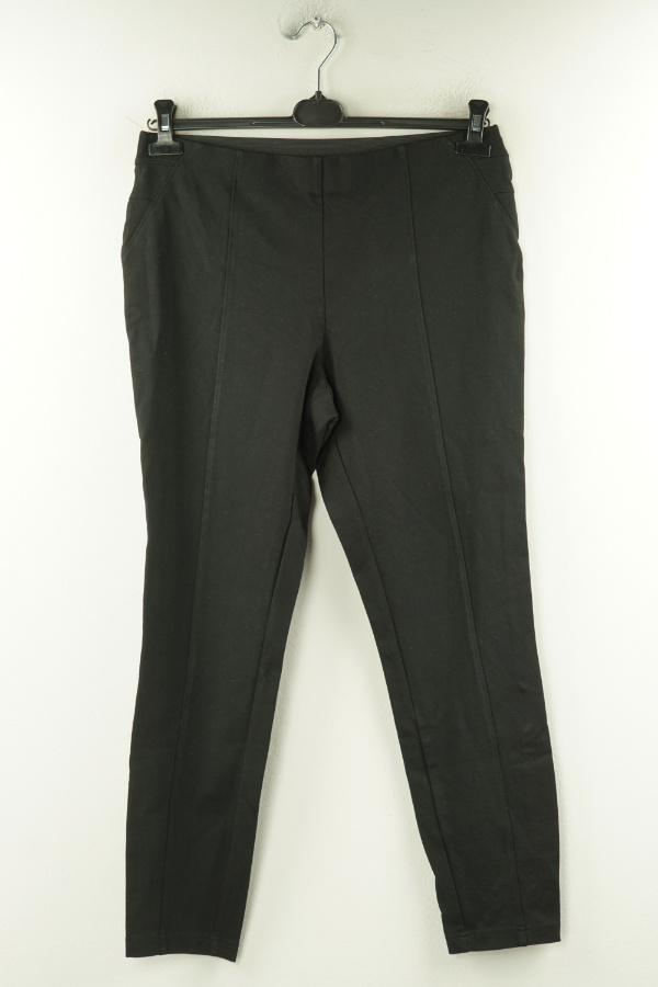 Spodnie czarne z gumką w talii - DUNNES STORES zdjęcie 1