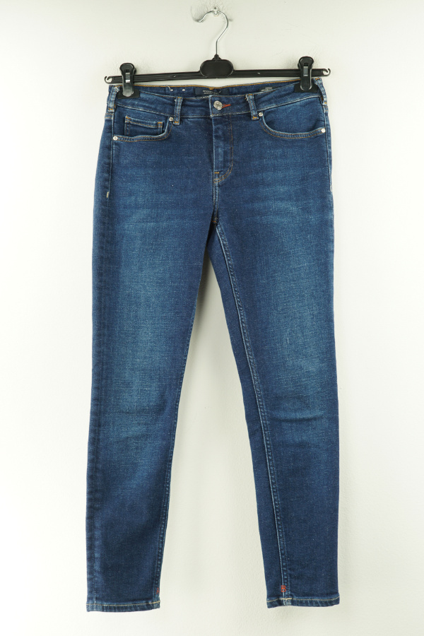 Spodnie ciemnoniebieskie jeansowe - SCOTCH & SODA zdjęcie 1