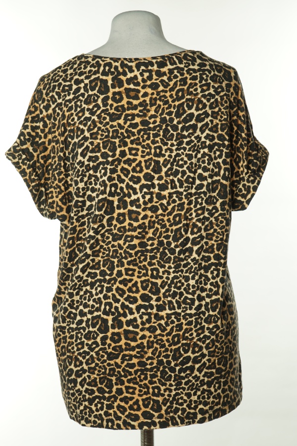 Koszulka beżowa w czarne cętki - ONLY zdjęcie 2