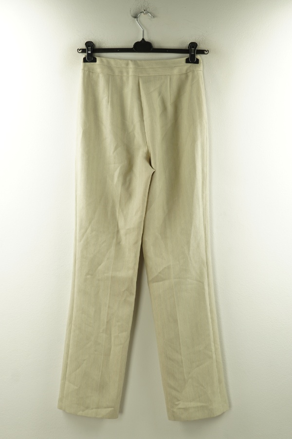 Spodnie materiałowe beżowe - M&S zdjęcie 2