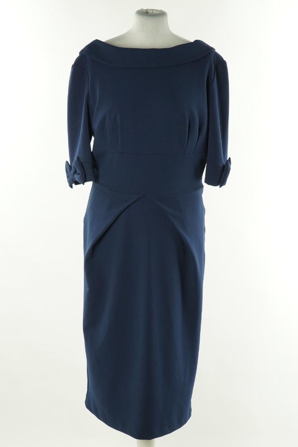 Sukienka granatowa - THE PRETTY DRESS COMPANY zdjęcie 1