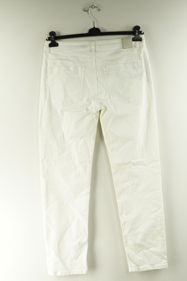 Spodnie białe jeansowe - DENIM zdjęcie 2