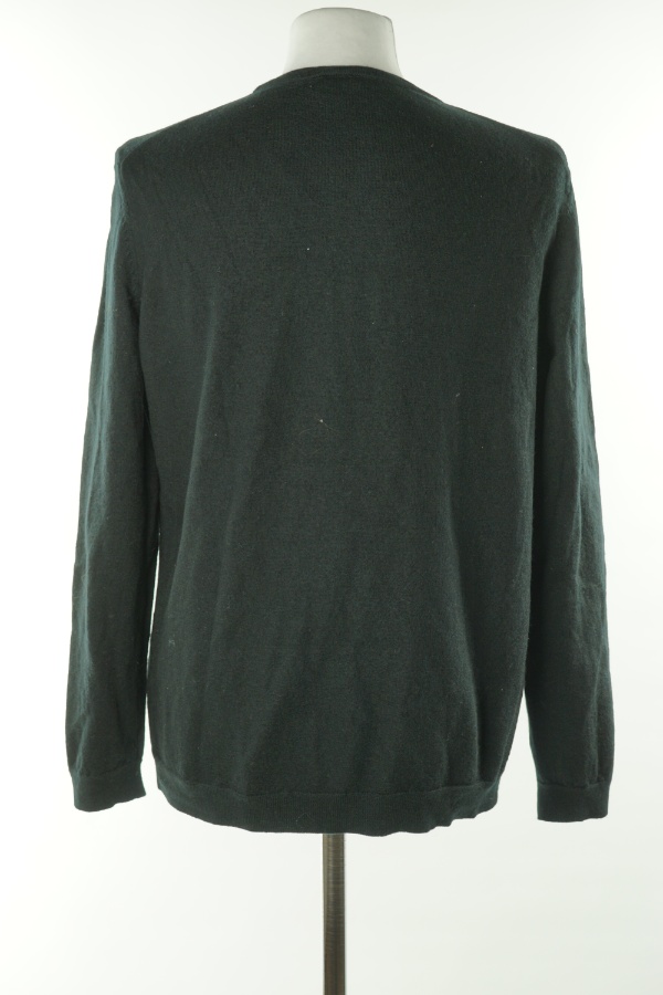 Sweter czarny (100%wełna jagnięca) HUGO BOSS - HUGO BOSS zdjęcie 2