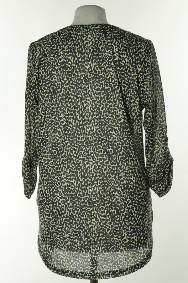 Bluzka czarno - biała - JANINA zdjęcie 2