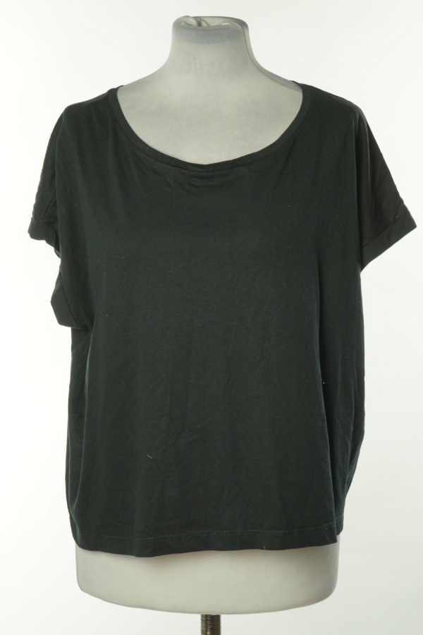 Koszulka czarna, ZARA - ZARA zdjęcie 1