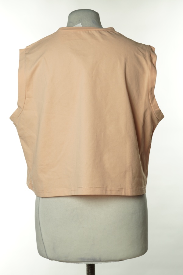 Koszulka morelowa - SHEIN zdjęcie 2