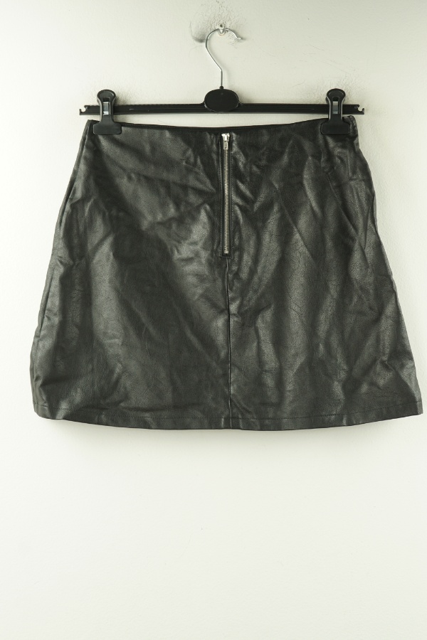 Spódnica czarna ekoskóra - PRIMARK zdjęcie 2