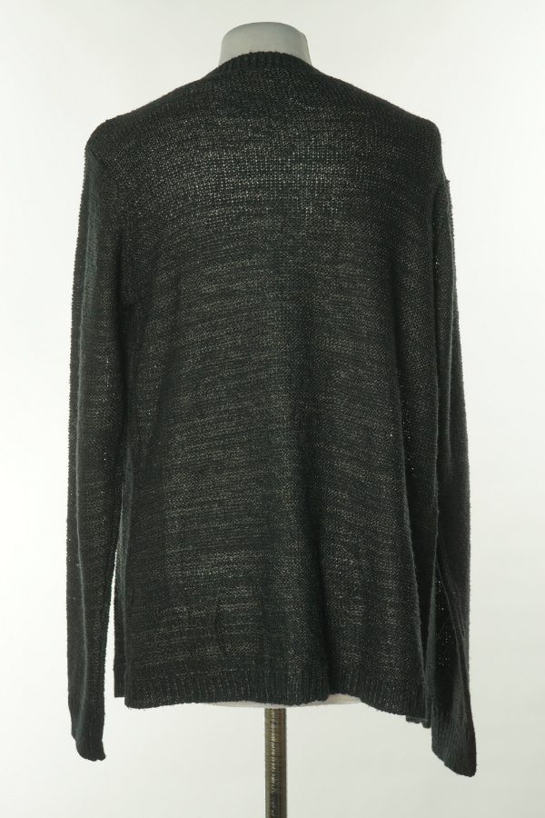 Narzutka sweterkowa czarna - BLUE MOTION zdjęcie 2