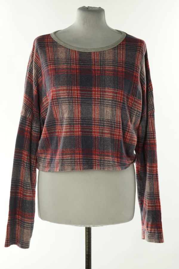 Bluzka kolorowa kraciasta - TOPSHOP zdjęcie 1