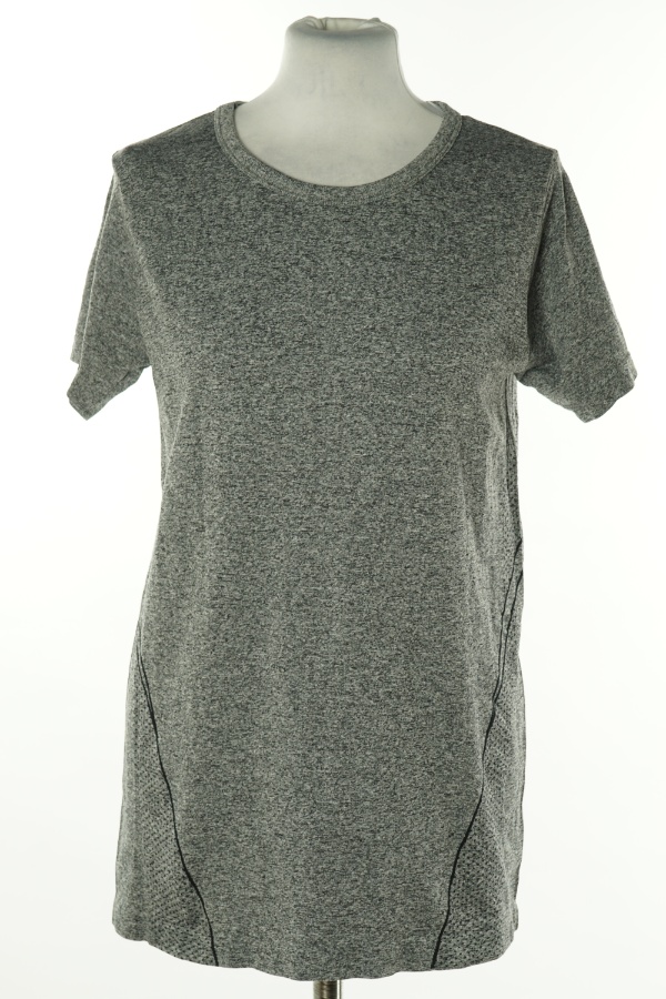 Koszulka szara sportowa - BRAK METKI Z NAZWĄ PRODUCENTA zdjęcie 1