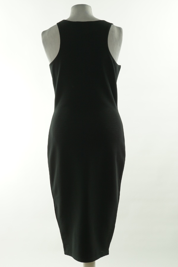 Sukienka czarna na suwak - RIVER ISLAND zdjęcie 2