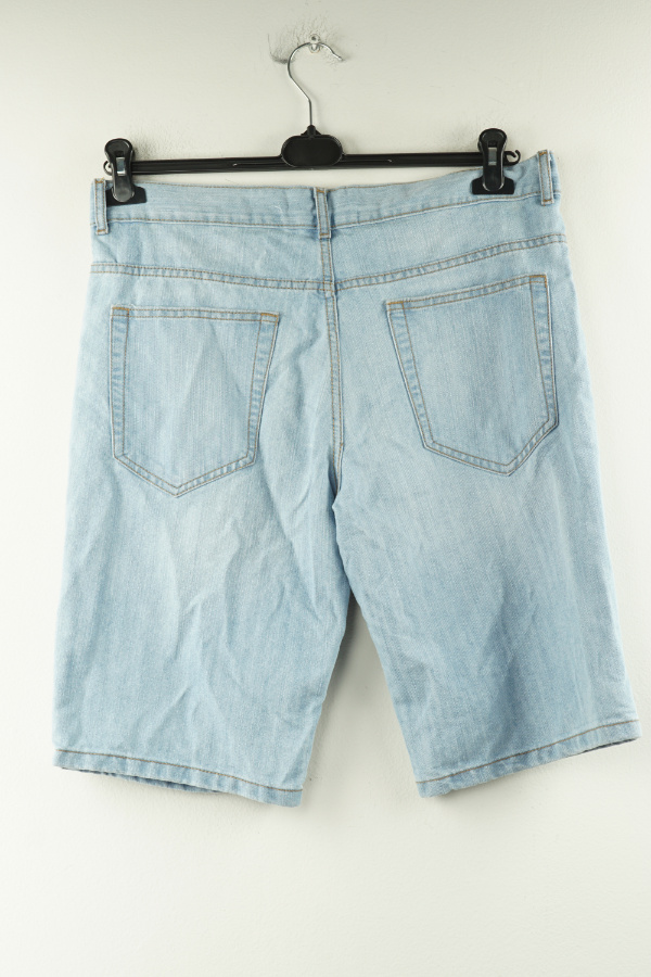 Krótkie spodenki jasnoniebieskie - DENIM CO zdjęcie 2