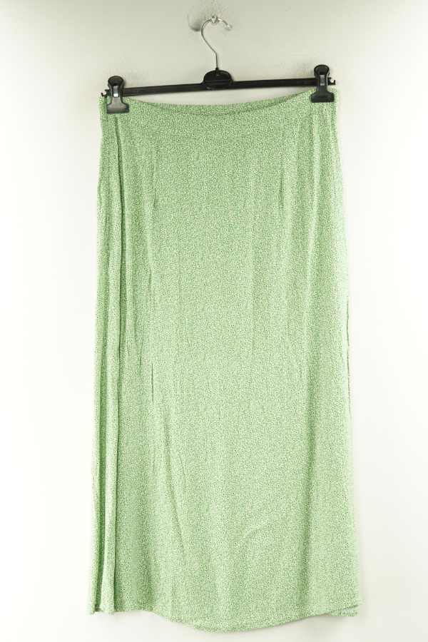 Spódnica zielona w drobne kwiatki, H&M - H&M zdjęcie 2
