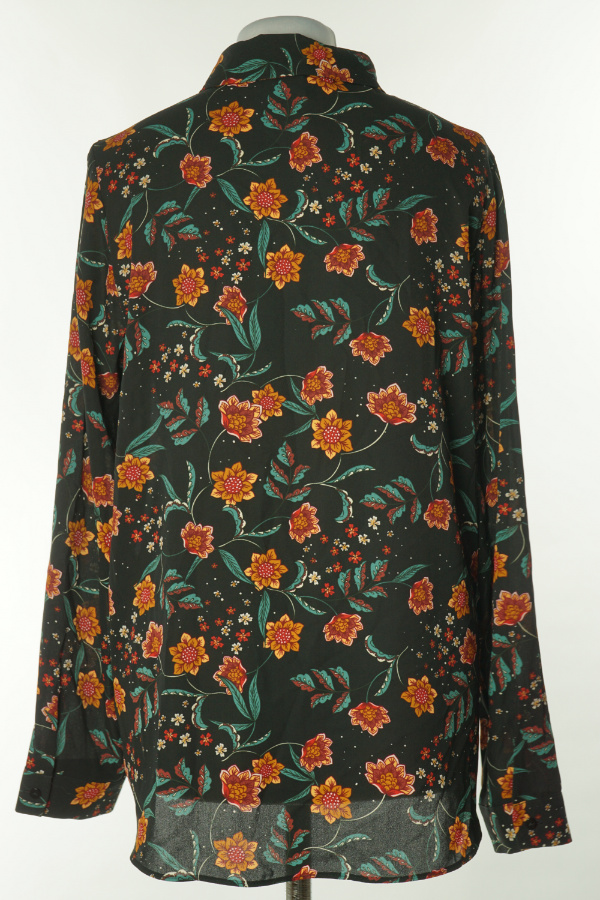 Koszula czarna w kwiaty - PRIMARK zdjęcie 2