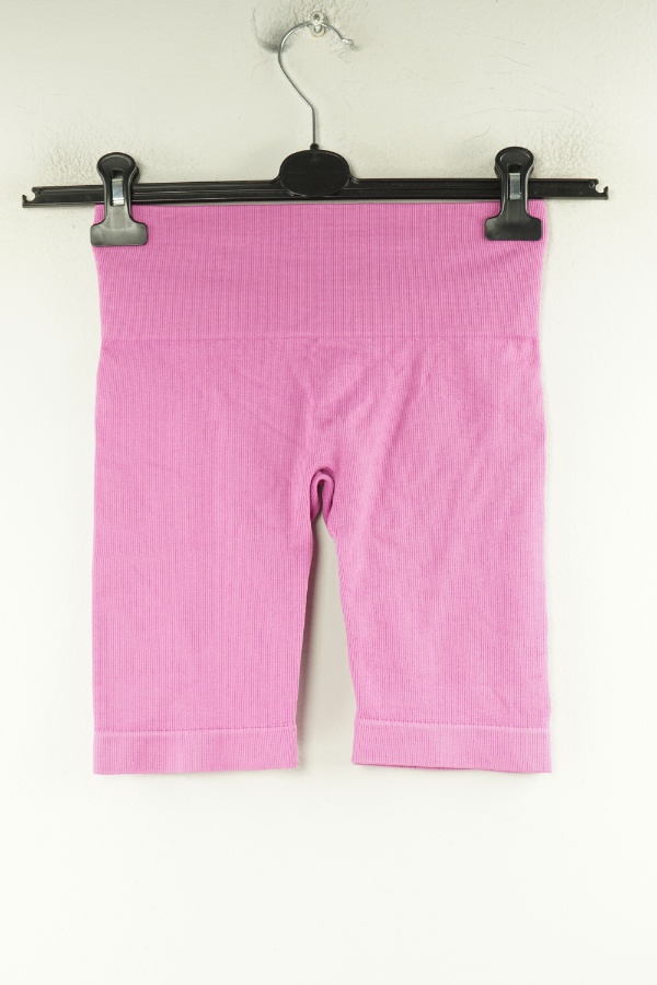 Krótkie legginsy rózówe prążkowane - PRIMARK zdjęcie 2